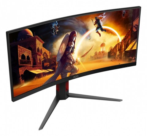 Monitor AOC CU34G4 34 cale 180Hz Curved VA z HDMI i regulacją wysokości