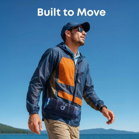 Głośnik Anker Soundcore Boom 3i niebieski z podwójnym basem