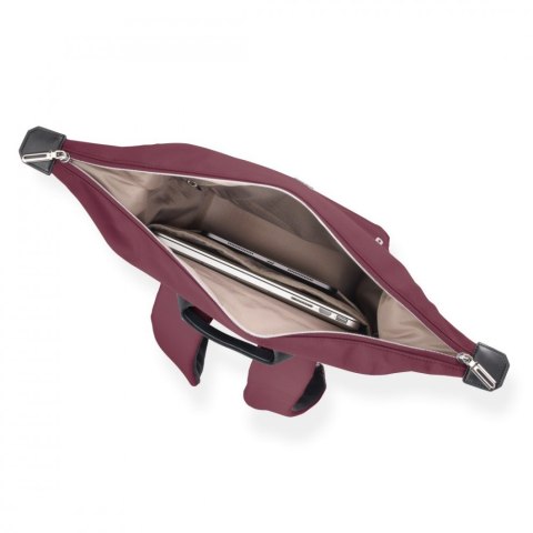 Plecak Hama Ultimate 16.2' czerwony ergonomiczny do laptopa z wodoodpornym dnem