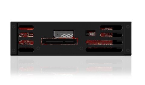 IcyBox IB-138SK-B-II Kieszeń 3,5'' SATA Aluminiowa z wentylatorem