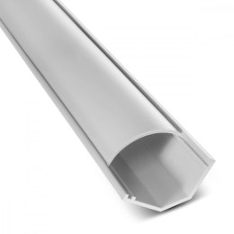 Listwa maskująca Maclean MCTV-575 1.5m biała do kabli z taśmą