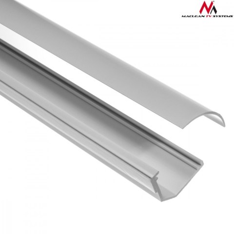 Listwa maskująca Maclean MCTV-575 1.5m biała do kabli z taśmą