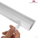 Listwa maskująca Maclean MCTV-575 1.5m biała do kabli z taśmą