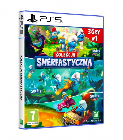Gra Plaion PlayStation 5 Smerfastyczna Kolekcja 3w1 przygodowa wyścigowa