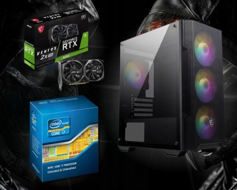 BSG Striker V1 Intel Core i7 NVIDIA GeForce RTX 3050 16GB DDR3 1512GB HDD + SSD Windows 10 Pro