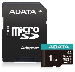 Karta pamięci Adata Micro SD PremierPro 1TB UHS-I U3 V30 szybka