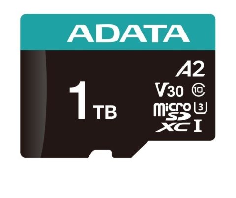 Karta pamięci Adata Micro SD PremierPro 1TB UHS-I U3 V30 szybka