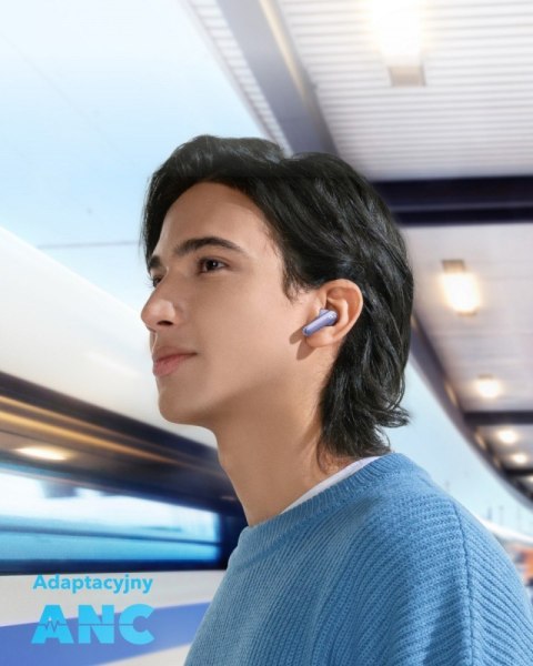 Słuchawki bezprzewodowe Anker Soundcore P40i Bluetooth fioletowe