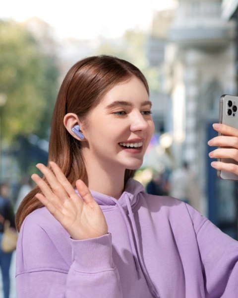 Słuchawki bezprzewodowe Anker Soundcore P40i Bluetooth fioletowe