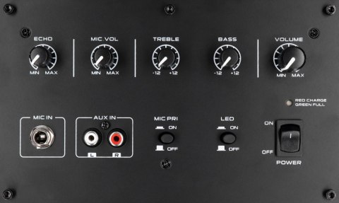 System audio Blaupunkt MB08.2 Bluetooth Karaoke 600W LED przenośny