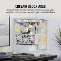 Corsair Obudowa 3500X ICUE LINK RGB TG Mid-Tower biała z podswiatleniem