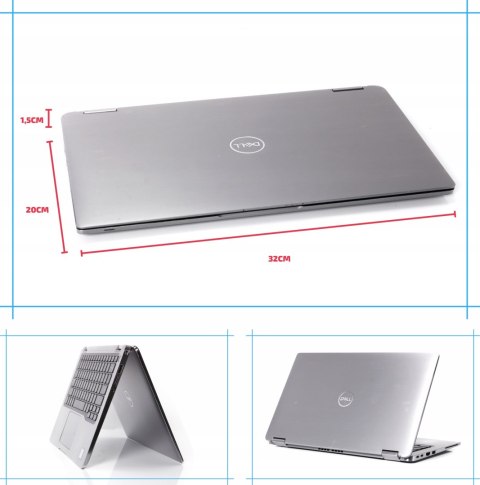 Dell Laitude 7400 2in1 Intel Core i7 16GB DDR4 512GB SSD Windows 11 Pro 14"