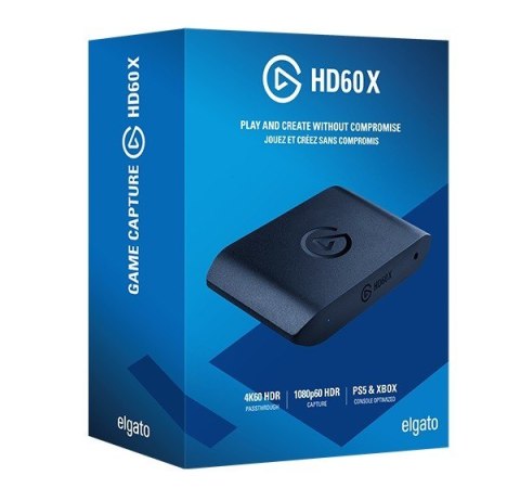 Adapter ELGATO HD60 X do nagrywania wideo w wysokiej rozdzielczości PS5 Xbox