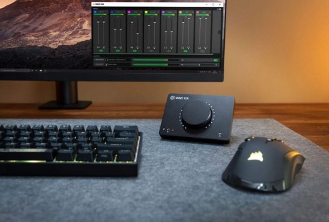 Interfejs audio ELGATO Wave XLR z technologią Clipguard