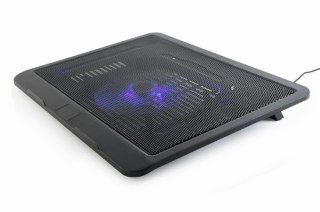 Podstawka chłodząca Gembird do laptopa 15 cali z wentylatorem LED