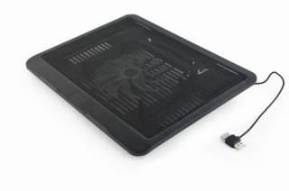 Podstawka chłodząca Gembird do laptopa 15 cali z wentylatorem LED