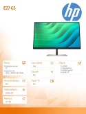 Monitor HP E27 G5 27 FHD z matrycą IPS ergonomiczny