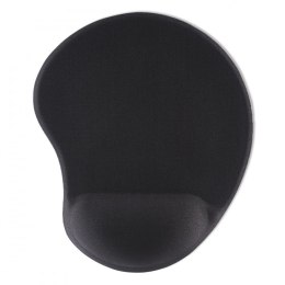 Hama Podkładka pod mysz ergonomiczna czarna Memory Foam z podpórką
