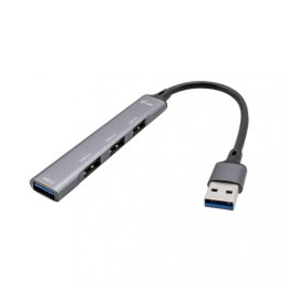 Hub USB I-tec 3.0 1x USB 3.0 3x USB 2.0 kompaktowy metalowy