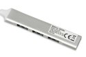 IBOX HUB 4-PORTOWY USB3.0 USB 2.0 SLIM aluminiowy szybki rozdzielacz