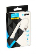 IBOX HUB 4-PORTOWY USB3.0 USB 2.0 SLIM aluminiowy szybki rozdzielacz
