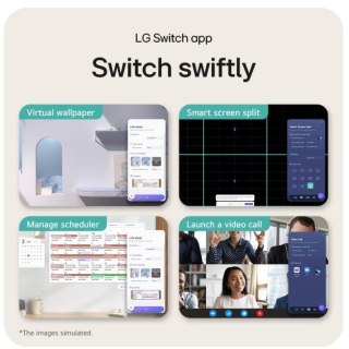 Monitor LG Electronics 24U631A-B QHD 2560x1440 IPS 100 Hz