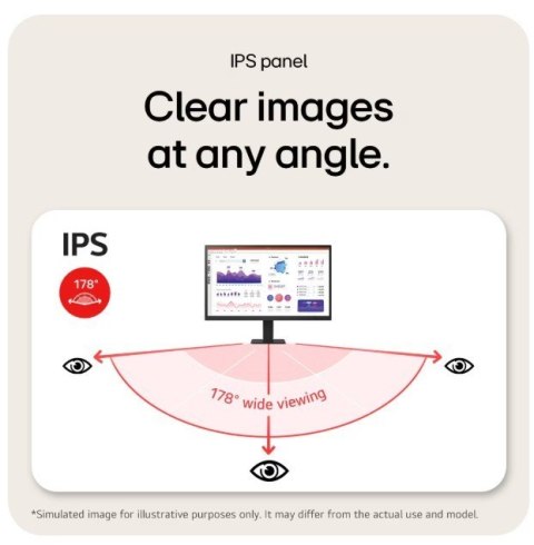 Monitor LG Electronics 24U631A-B QHD 2560x1440 IPS 100 Hz