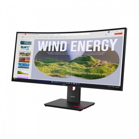 Monitor Lenovo ThinkVision T34WD-40 34 cale zakrzywiony 3440x1440 FHD