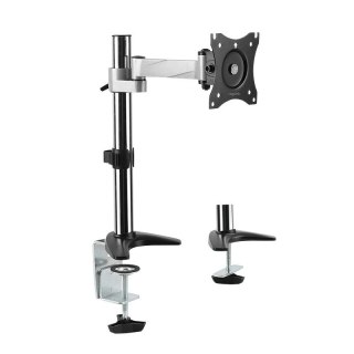 Uchwyt na monitor LogiLink 13-27 cali biurkowy aluminium srebrny