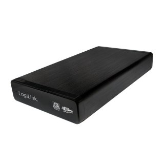 LogiLink Zewnętrzna obudowa HDD 3.5 SATA USB3.0 czarna aluminiowa wydajna
