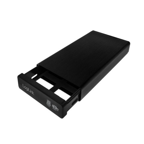 LogiLink Zewnętrzna obudowa HDD 3.5 SATA USB3.0 czarna aluminiowa wydajna
