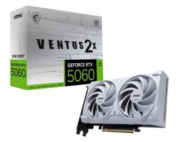 Karta graficzna MSI GeForce RTX 5060 8G VENTUS 2X OC WHITE wydajna