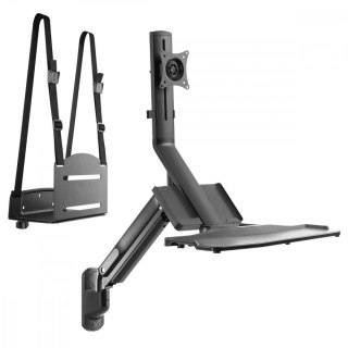 Maclean Uchwyt Ścienny Monitora Klawiatury CPU MC-838 ergonomiczny