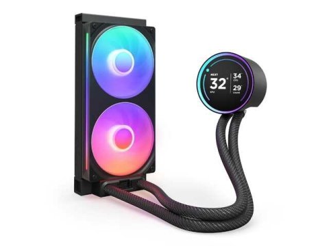 Chłodzenie wodne NZXT KRAKEN ELITE 280 RGB V2 LCD wydajne i ciche