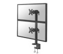 Uchwyt biurkowy Neomounts FPMA-D960DVBLACKPLUS do 49 cali z obrotami