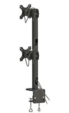 Uchwyt biurkowy Neomounts FPMA-D960DVBLACKPLUS do 49 cali z obrotami