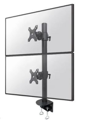 Uchwyt biurkowy Neomounts FPMA-D960DVBLACKPLUS do 49 cali z obrotami