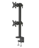 Uchwyt biurkowy Neomounts FPMA-D960DVBLACKPLUS do 49 cali z obrotami