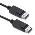 Qoltec Kabel DisplayPort 1.2 4K 1.5m męski wydajny do gier