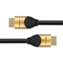 Qoltec Kabel HDMI 2.1 8K Ultra High Speed 60Hz 2m pozłacany