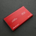 Qoltec Obudowa na dysk HDD SSD 2.5 cala SATA3 USB 3.0 czerwona