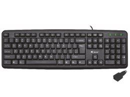 Klawiatura Tracer Maverick Black USB przewodowa ergonomiczna