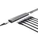 Trust HUB USB Halyx 7 portów aluminiowy koncentrator 3.2 z ładowaniem