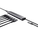 Trust HUB USB Halyx 7 portów aluminiowy koncentrator 3.2 z ładowaniem