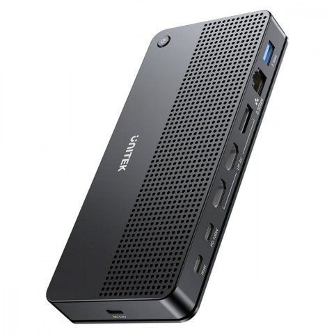 Unitek Stacja dokująca 13w1 USB-C HDMI 2.1 z szybkim ładowaniem PD 100W