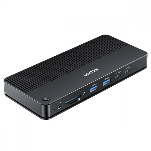 Unitek Stacja dokująca 13w1 USB-C HDMI 2.1 z szybkim ładowaniem PD 100W
