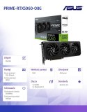 Asus Karta graficzna GeForce RTX 5060 PRIME OC 8GB GDDR7 128bit wydajna