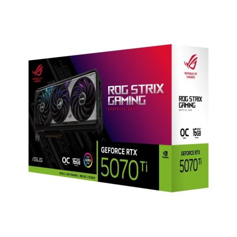 Asus Karta graficzna ROG STRIX GeForce RTX 5070 TI OC 16GB GDDR7 256bit