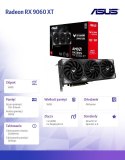 Asus Radeon RX 9060 XT TUF Gaming 16GB GDDR6 OC wydajna karta graficzna