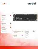 Dysk SSD Crucial T710 1TB M.2 NVMe PCIe 5.0 14900MB/s szybki wewnętrzny